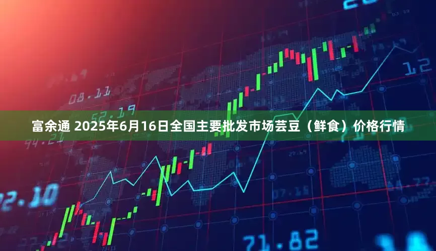 富余通 2025年6月16日全国主要批发市场芸豆（鲜食）价格行情