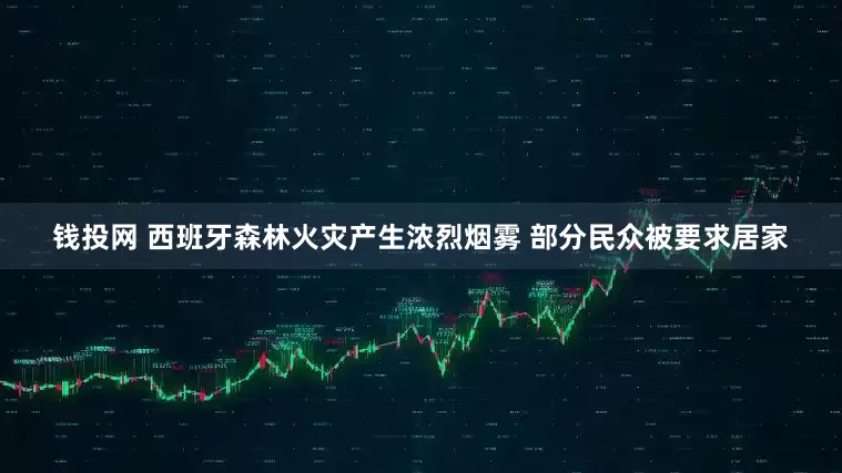钱投网 西班牙森林火灾产生浓烈烟雾 部分民众被要求居家
