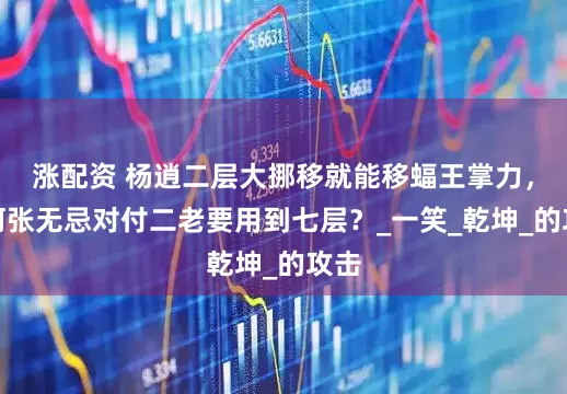 涨配资 杨逍二层大挪移就能移蝠王掌力，为何张无忌对付二老要用到七层？_一笑_乾坤_的攻击