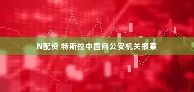 N配资 特斯拉中国向公安机关报案